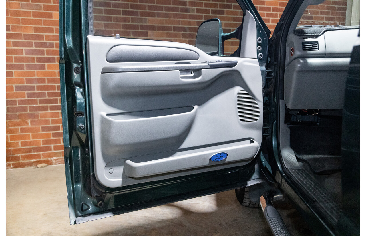 5/2002 Ford F250 XLT (4x4) RM Super Cab P/Up Eucalypt Green Turbo Diesel V8 7.3L