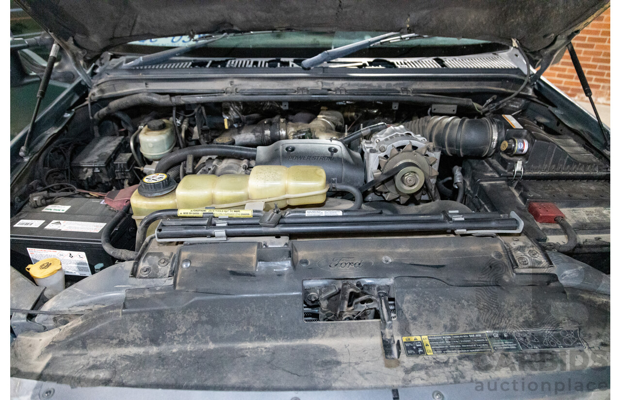 5/2002 Ford F250 XLT (4x4) RM Super Cab P/Up Eucalypt Green Turbo Diesel V8 7.3L