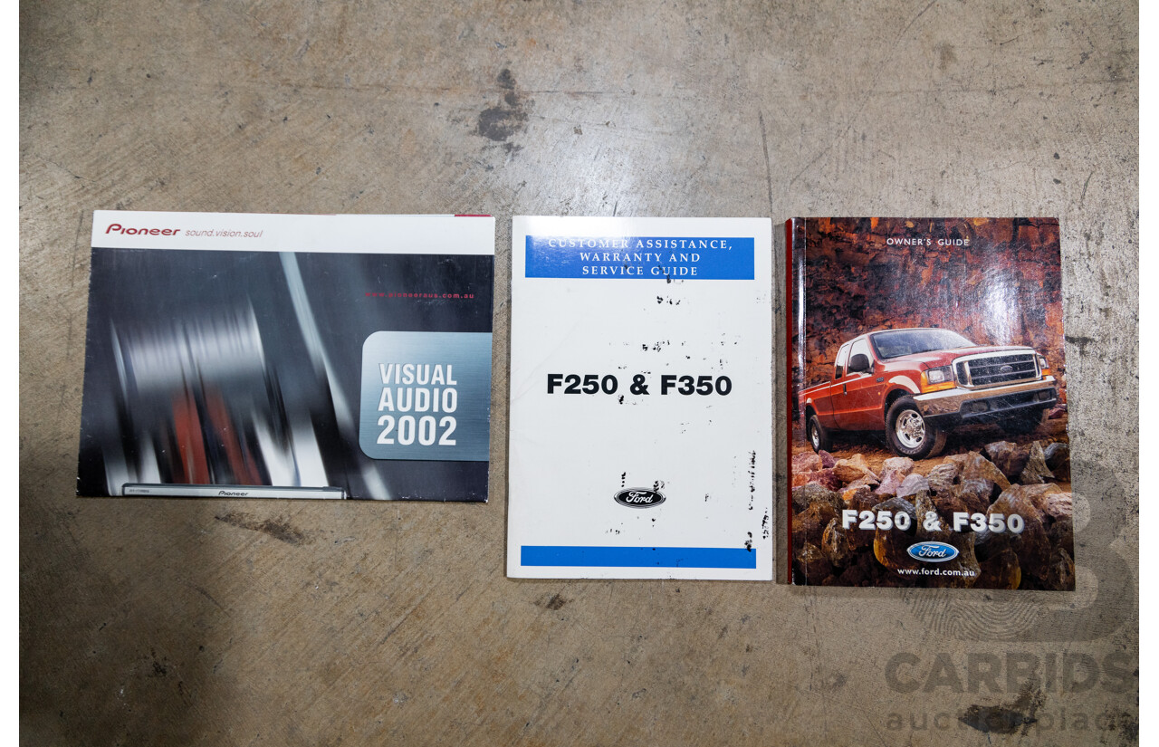 5/2002 Ford F250 XLT (4x4) RM Super Cab P/Up Eucalypt Green Turbo Diesel V8 7.3L