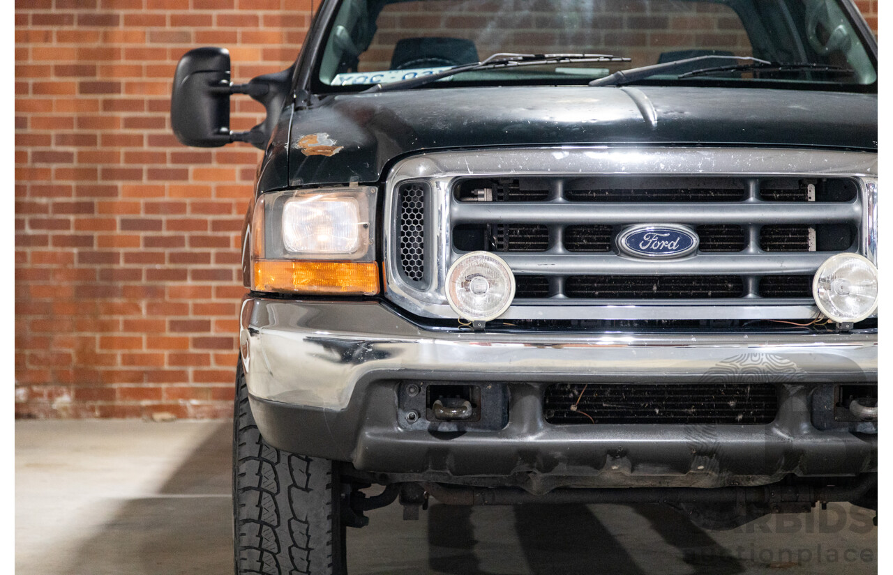 5/2002 Ford F250 XLT (4x4) RM Super Cab P/Up Eucalypt Green Turbo Diesel V8 7.3L