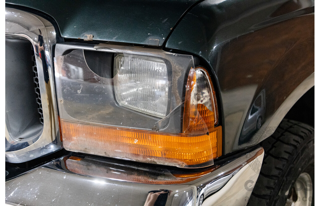 5/2002 Ford F250 XLT (4x4) RM Super Cab P/Up Eucalypt Green Turbo Diesel V8 7.3L