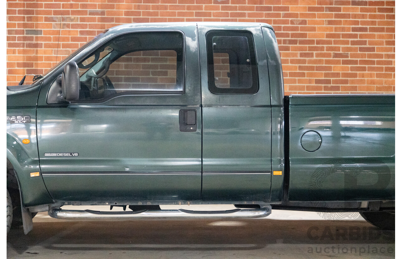 5/2002 Ford F250 XLT (4x4) RM Super Cab P/Up Eucalypt Green Turbo Diesel V8 7.3L