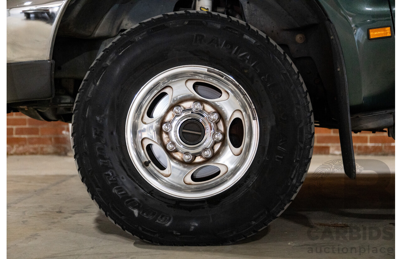 5/2002 Ford F250 XLT (4x4) RM Super Cab P/Up Eucalypt Green Turbo Diesel V8 7.3L