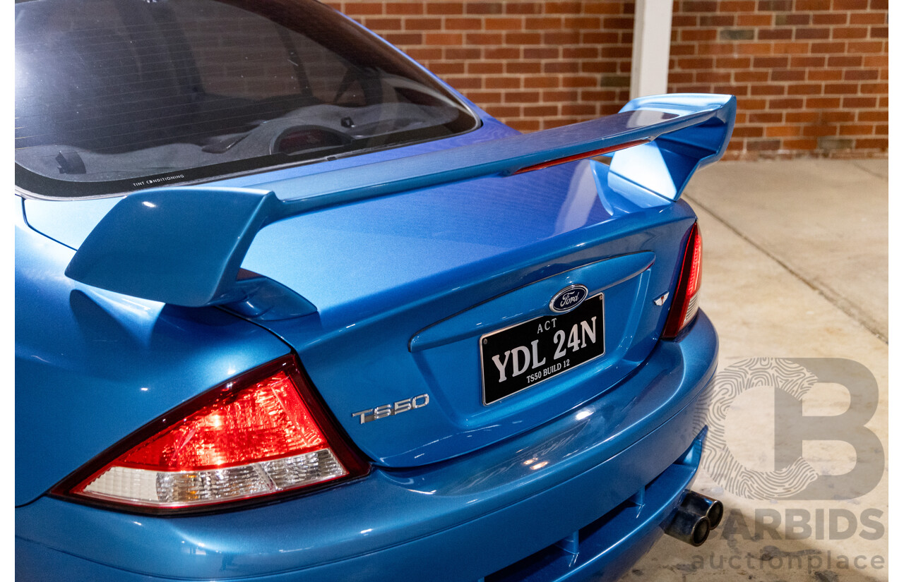 2/2002 Ford Tickford TS50 AUIII T3 Build Number #12 4d Sedan Blue V8 5.6L