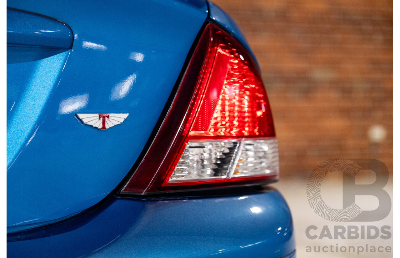 2/2002 Ford Tickford TS50 AUIII T3 Build Number #12 4d Sedan Blue V8 5.6L