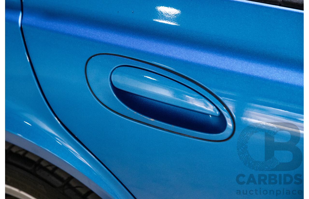 2/2002 Ford Tickford TS50 AUIII T3 Build Number #12 4d Sedan Blue V8 5.6L