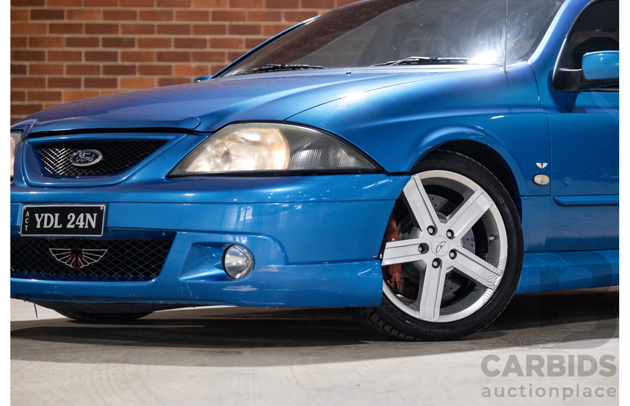 2/2002 Ford Tickford TS50 AUIII T3 Build Number #12 4d Sedan Blue V8 5.6L