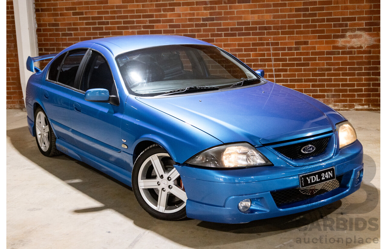 2/2002 Ford Tickford TS50 AUIII T3 Build Number #12 4d Sedan Blue V8 5.6L