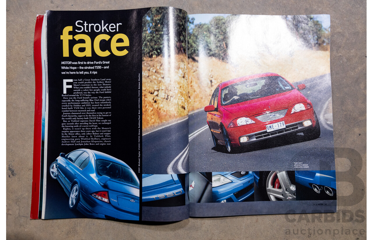 2/2002 Ford Tickford TS50 AUIII T3 Build Number #12 4d Sedan Blue V8 5.6L