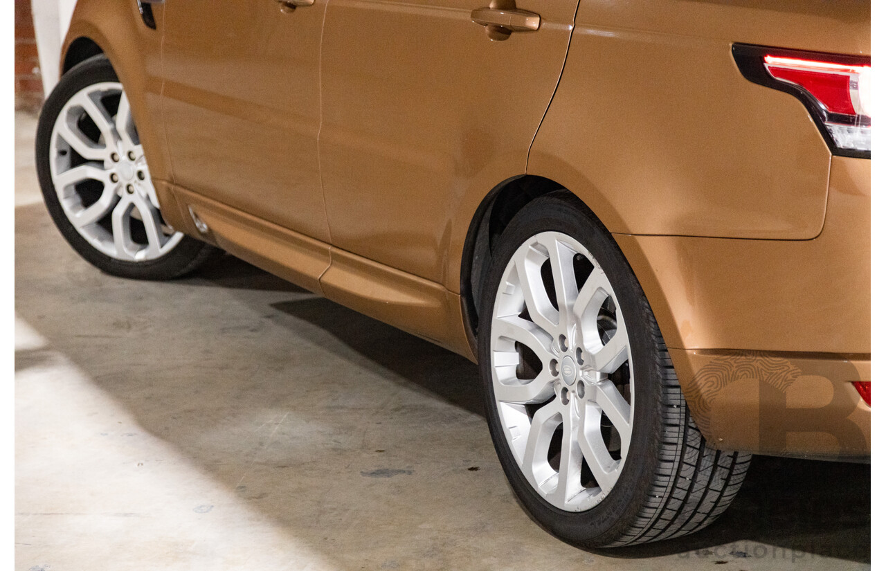 4/2016 Range Rover Range Rover Sport SDV6 SE LW MY16 (AWD) 4d Wagon Zanzibar Sunstone Copper Metallic Twin Turbo Diesel V6 3.0L