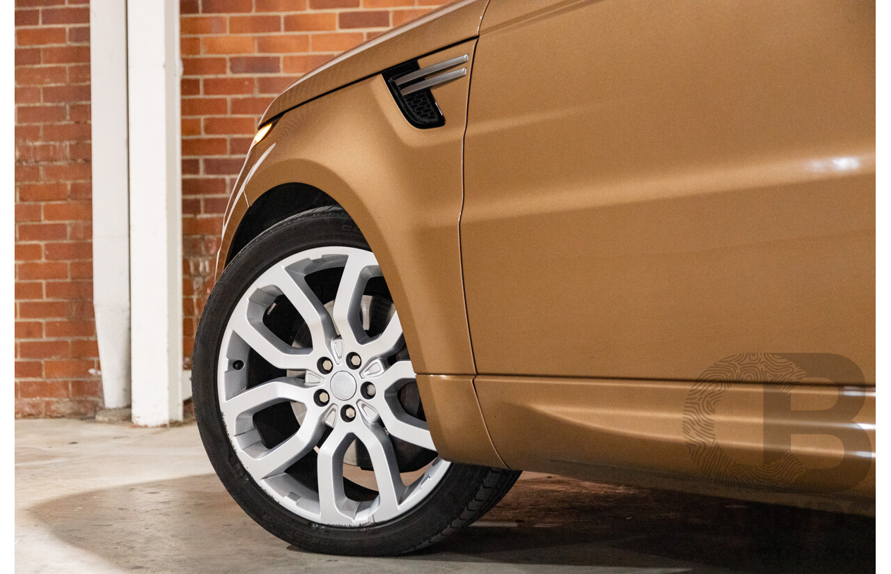 4/2016 Range Rover Range Rover Sport SDV6 SE LW MY16 (AWD) 4d Wagon Zanzibar Sunstone Copper Metallic Twin Turbo Diesel V6 3.0L