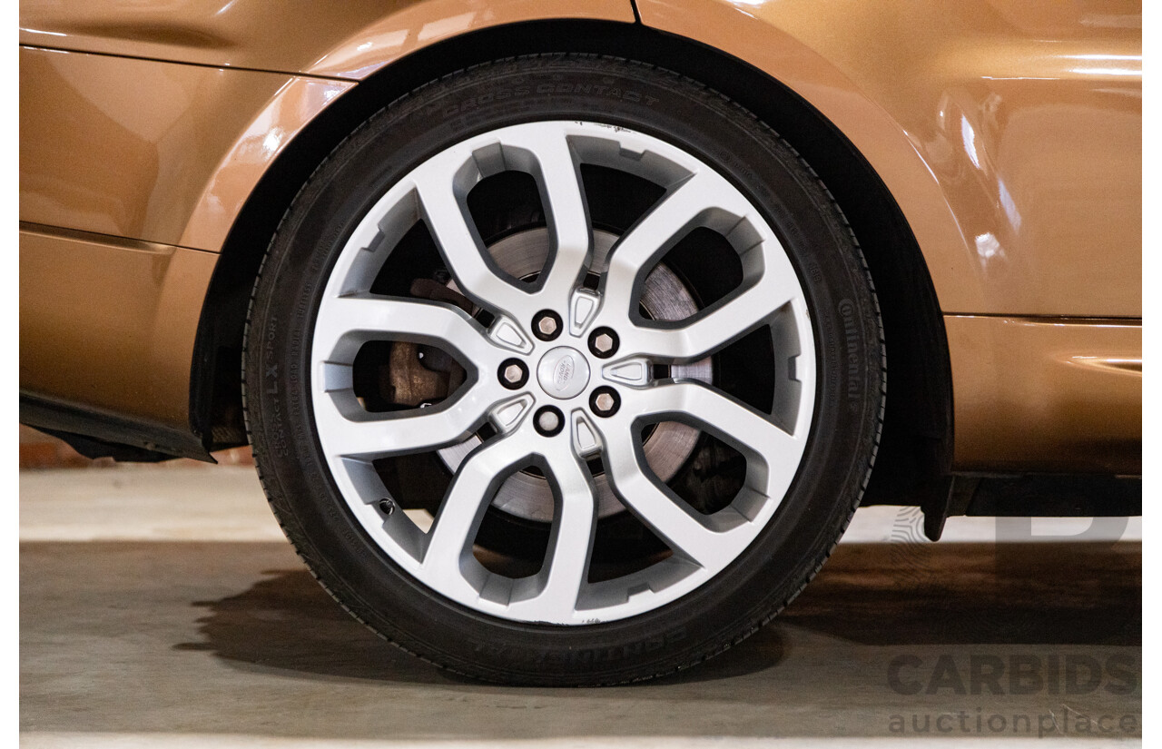 4/2016 Range Rover Range Rover Sport SDV6 SE LW MY16 (AWD) 4d Wagon Zanzibar Sunstone Copper Metallic Twin Turbo Diesel V6 3.0L