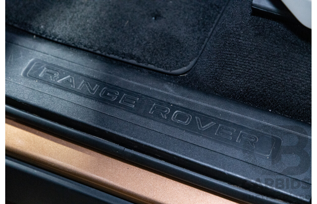 4/2016 Range Rover Range Rover Sport SDV6 SE LW MY16 (AWD) 4d Wagon Zanzibar Sunstone Copper Metallic Twin Turbo Diesel V6 3.0L