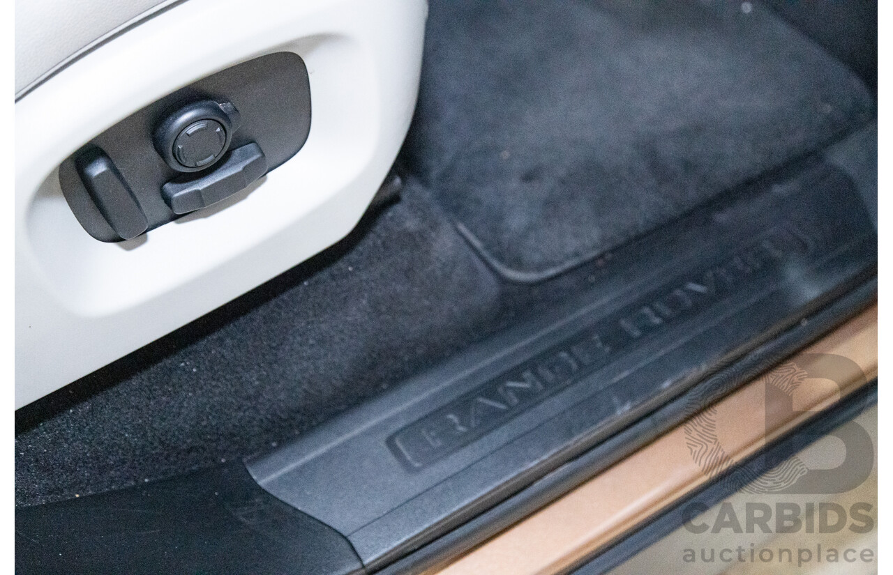 4/2016 Range Rover Range Rover Sport SDV6 SE LW MY16 (AWD) 4d Wagon Zanzibar Sunstone Copper Metallic Twin Turbo Diesel V6 3.0L