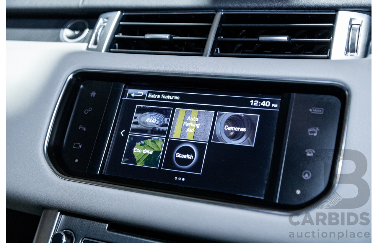 4/2016 Range Rover Range Rover Sport SDV6 SE LW MY16 (AWD) 4d Wagon Zanzibar Sunstone Copper Metallic Twin Turbo Diesel V6 3.0L