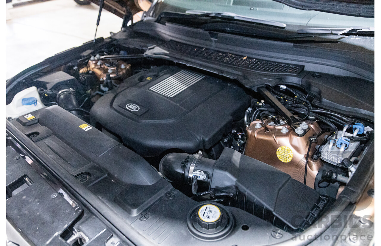 4/2016 Range Rover Range Rover Sport SDV6 SE LW MY16 (AWD) 4d Wagon Zanzibar Sunstone Copper Metallic Twin Turbo Diesel V6 3.0L