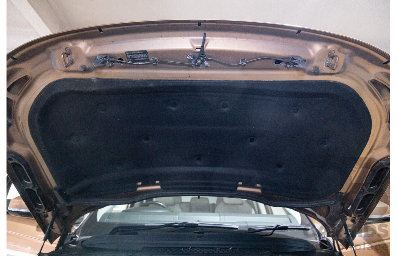 4/2016 Range Rover Range Rover Sport SDV6 SE LW MY16 (AWD) 4d Wagon Zanzibar Sunstone Copper Metallic Twin Turbo Diesel V6 3.0L