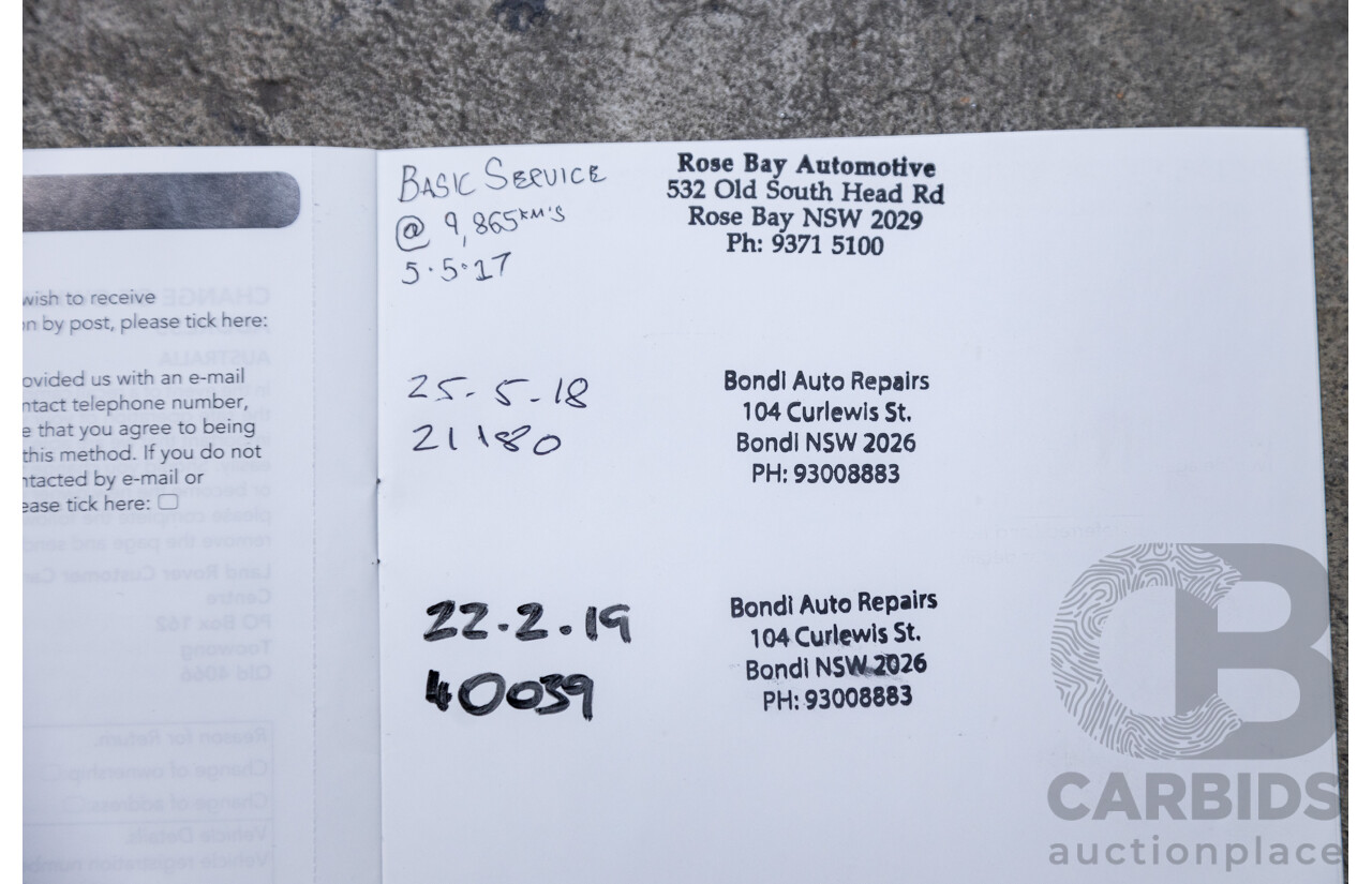 4/2016 Range Rover Range Rover Sport SDV6 SE LW MY16 (AWD) 4d Wagon Zanzibar Sunstone Copper Metallic Twin Turbo Diesel V6 3.0L