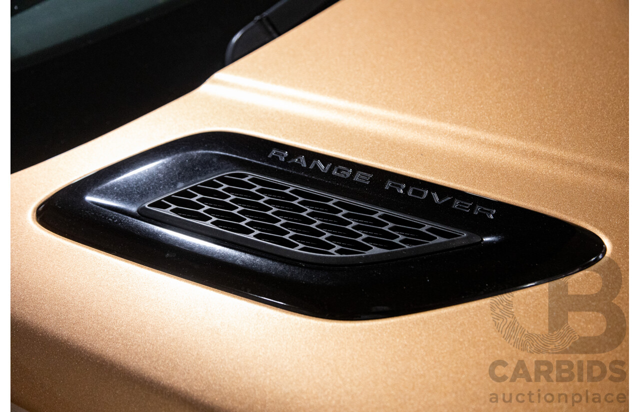 4/2016 Range Rover Range Rover Sport SDV6 SE LW MY16 (AWD) 4d Wagon Zanzibar Sunstone Copper Metallic Twin Turbo Diesel V6 3.0L