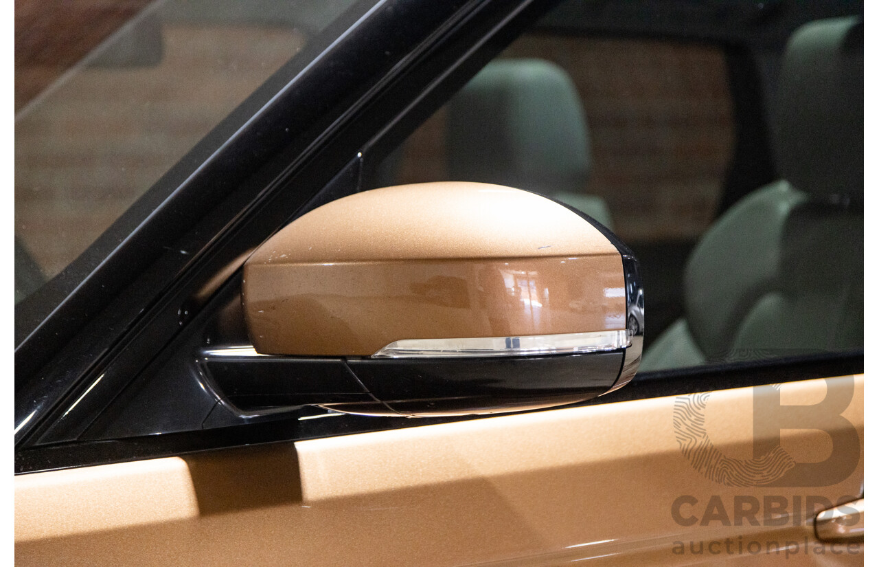 4/2016 Range Rover Range Rover Sport SDV6 SE LW MY16 (AWD) 4d Wagon Zanzibar Sunstone Copper Metallic Twin Turbo Diesel V6 3.0L