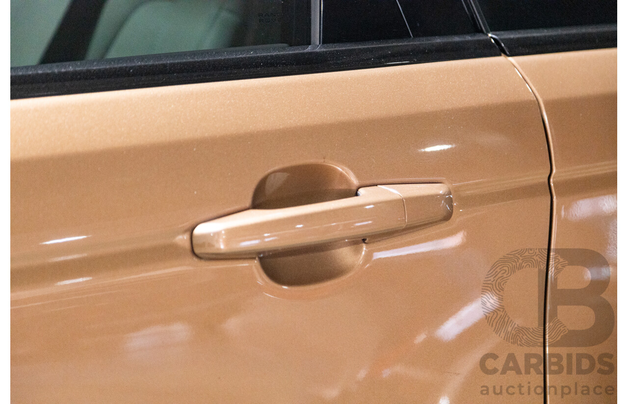 4/2016 Range Rover Range Rover Sport SDV6 SE LW MY16 (AWD) 4d Wagon Zanzibar Sunstone Copper Metallic Twin Turbo Diesel V6 3.0L