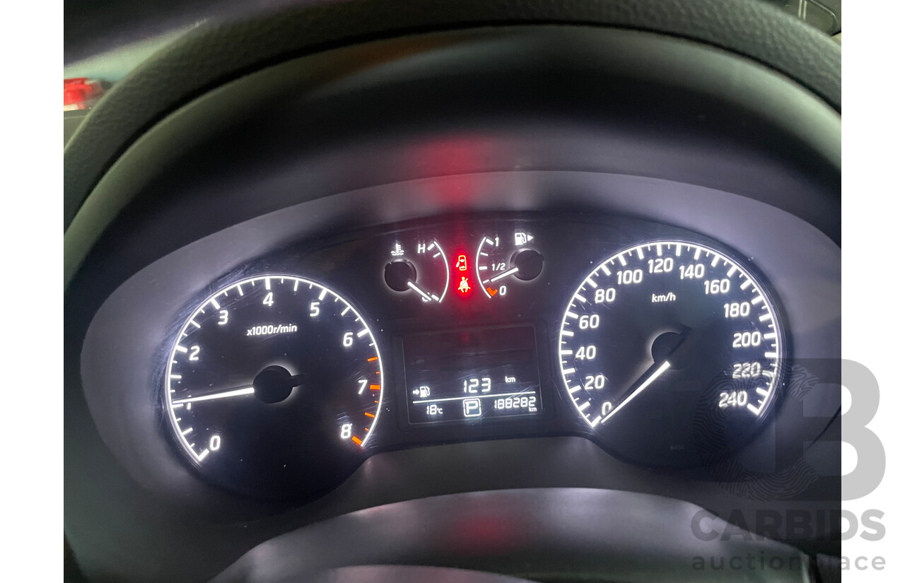 01/2013 Nissan Pulsar ST FWD B17 4D Sedan White 1.8L