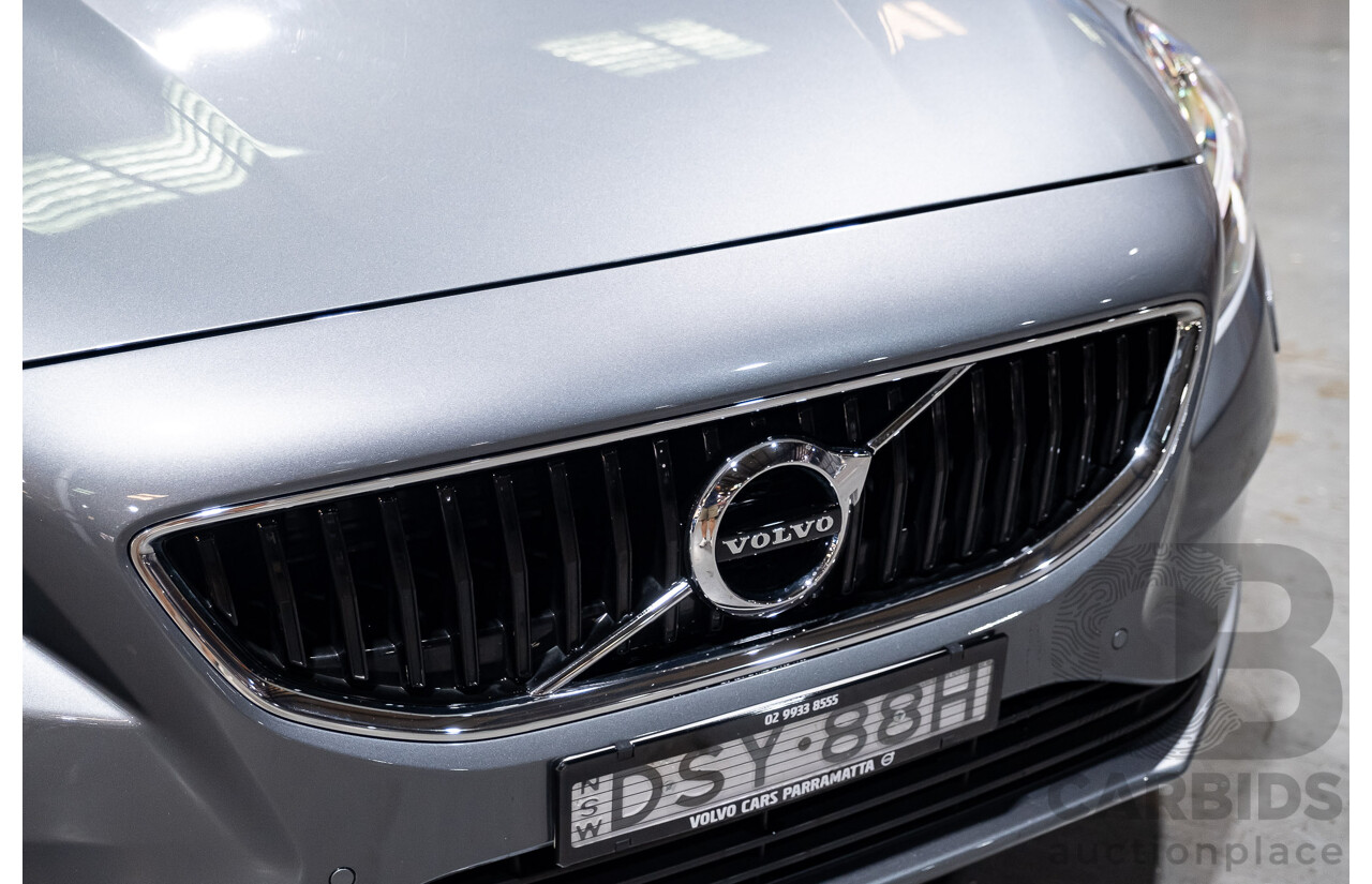 9/2017 Volvo V40 T3 Kinetic M MY16 5d Hatchback Metallic Grey Turbo 1.5L