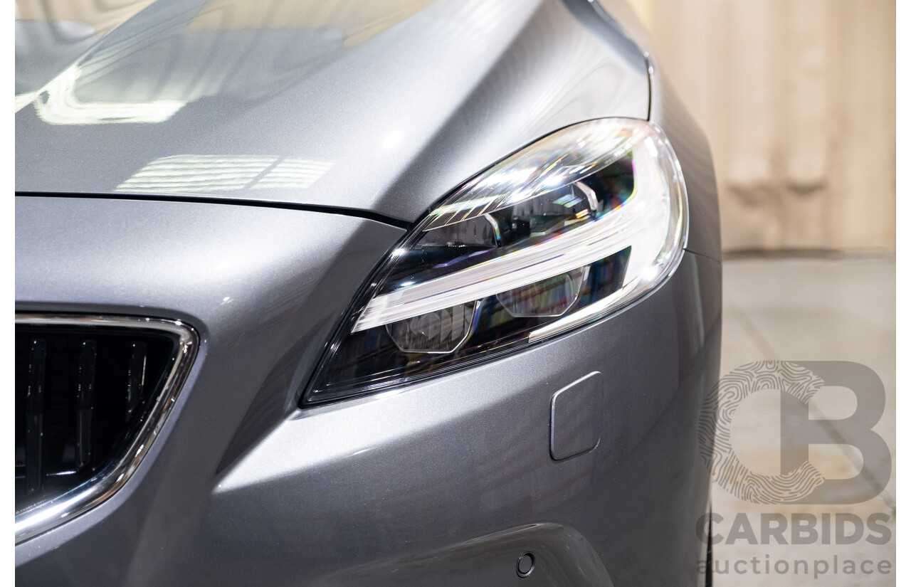 9/2017 Volvo V40 T3 Kinetic M MY16 5d Hatchback Metallic Grey Turbo 1.5L