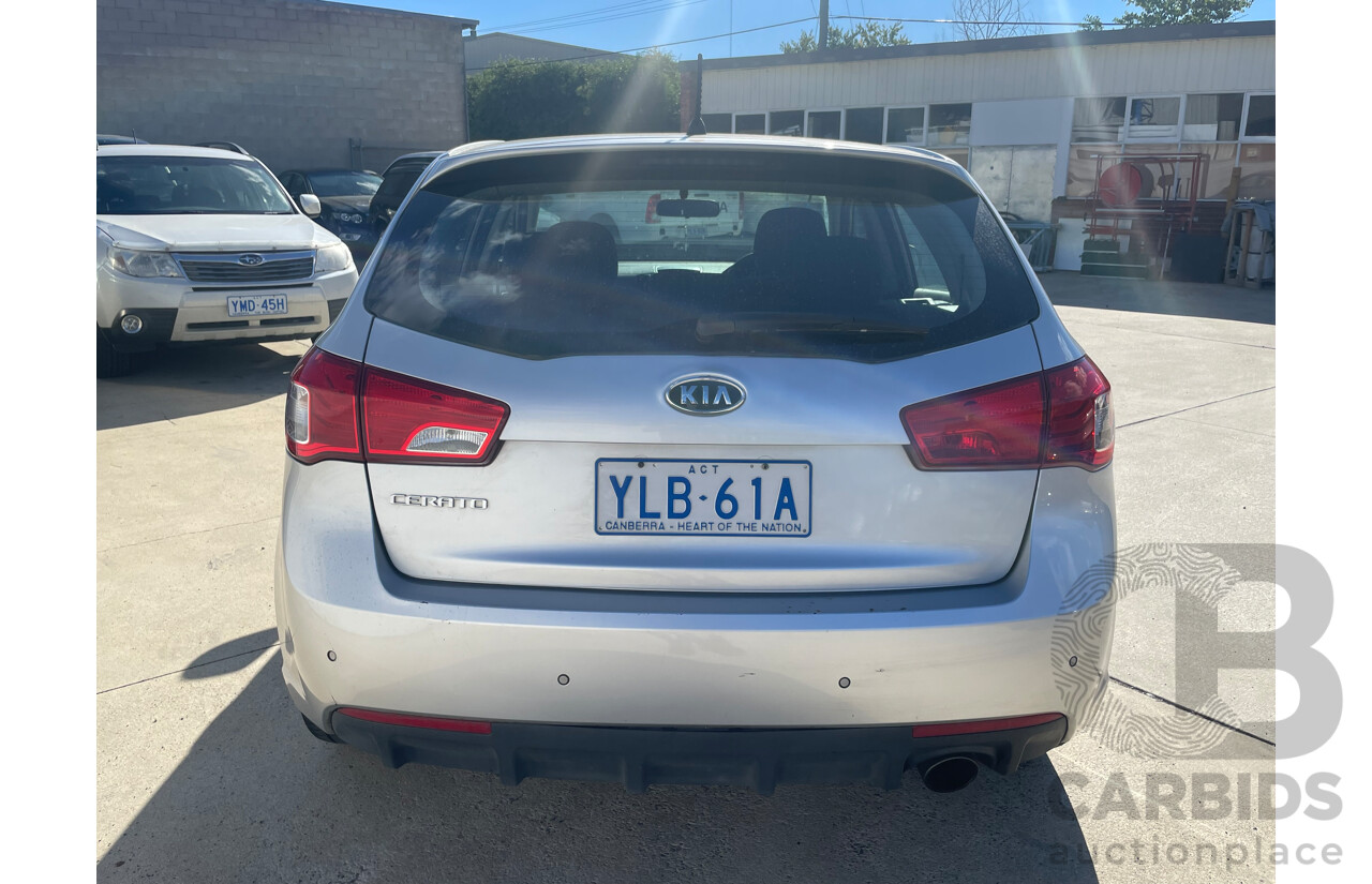 11/2010 Kia Cerato SLi TD MY11 5d Hatchback Silver  2.0L
