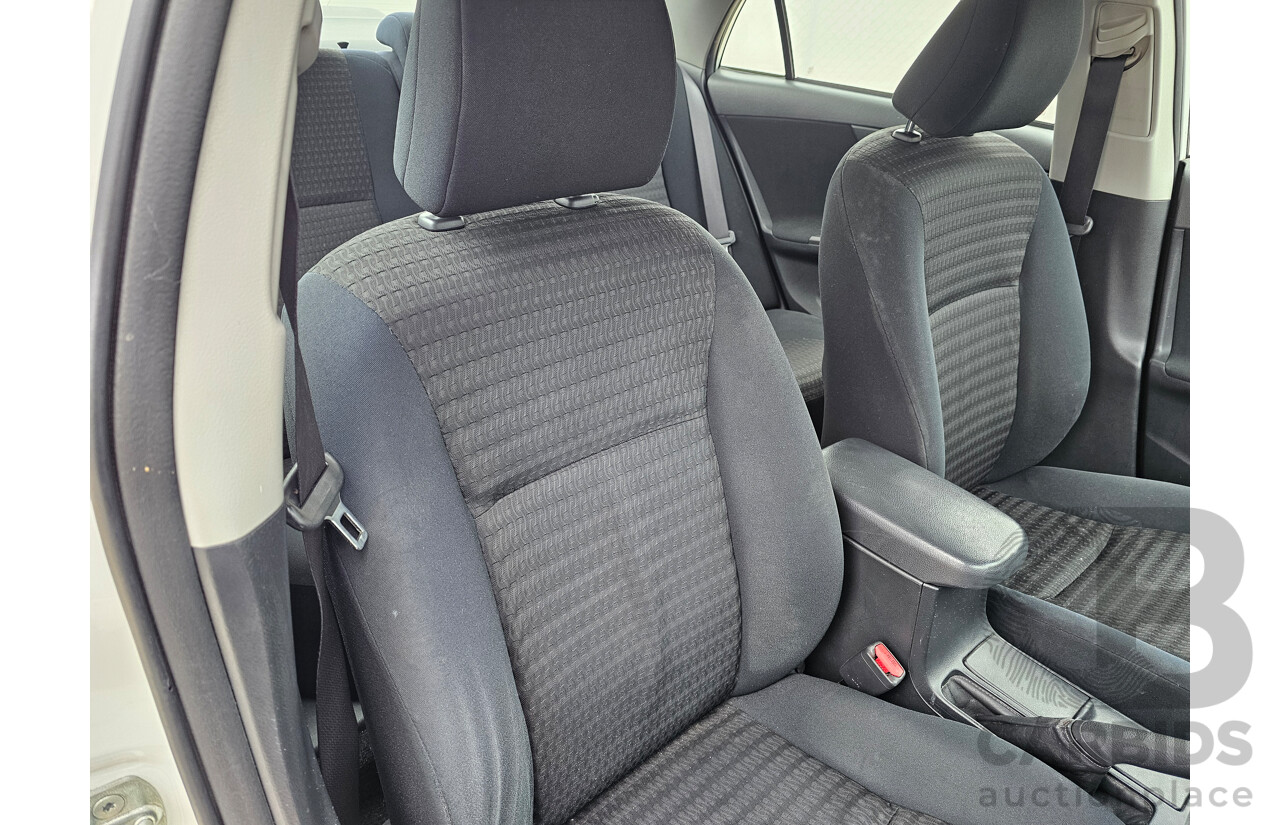 1/2008 Toyota Corolla Ascent ZRE152R 4d Sedan White 1.8L