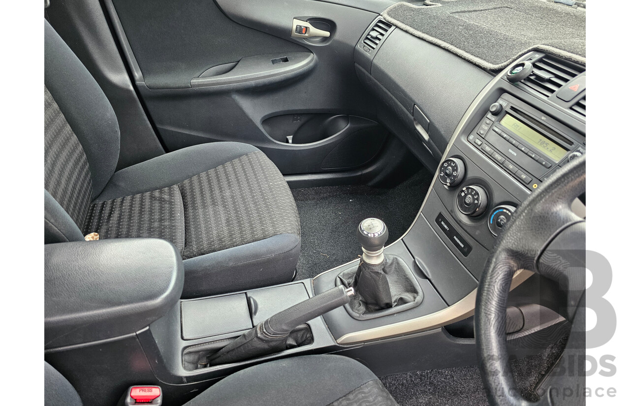 1/2008 Toyota Corolla Ascent ZRE152R 4d Sedan White 1.8L