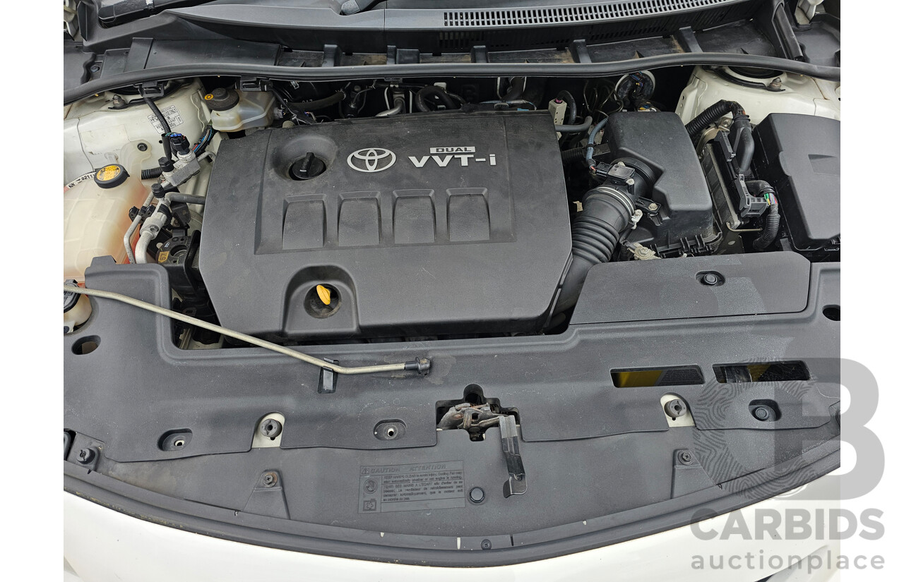 1/2008 Toyota Corolla Ascent ZRE152R 4d Sedan White 1.8L