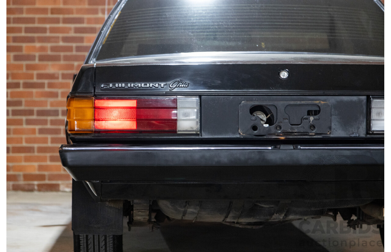 9/1981 Ford Fairmont Ghia ESP XD 4d Sedan Onyx Black V8 351ci 5.8L - Matching Numbers Survivor Car