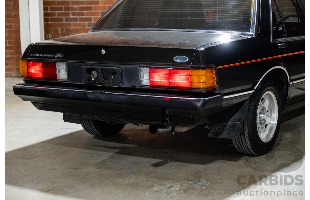 9/1981 Ford Fairmont Ghia ESP XD 4d Sedan Onyx Black V8 351ci 5.8L - Matching Numbers Survivor Car
