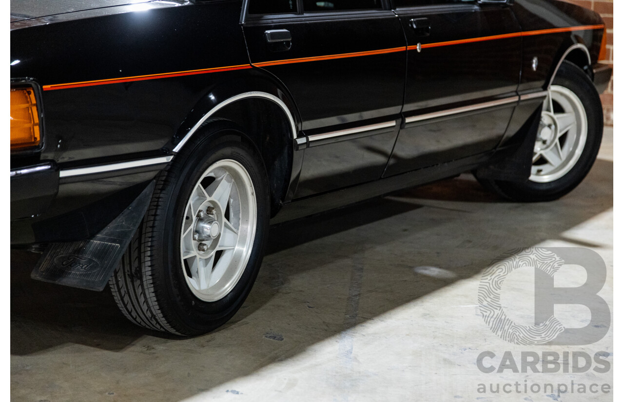 9/1981 Ford Fairmont Ghia ESP XD 4d Sedan Onyx Black V8 351ci 5.8L - Matching Numbers Survivor Car