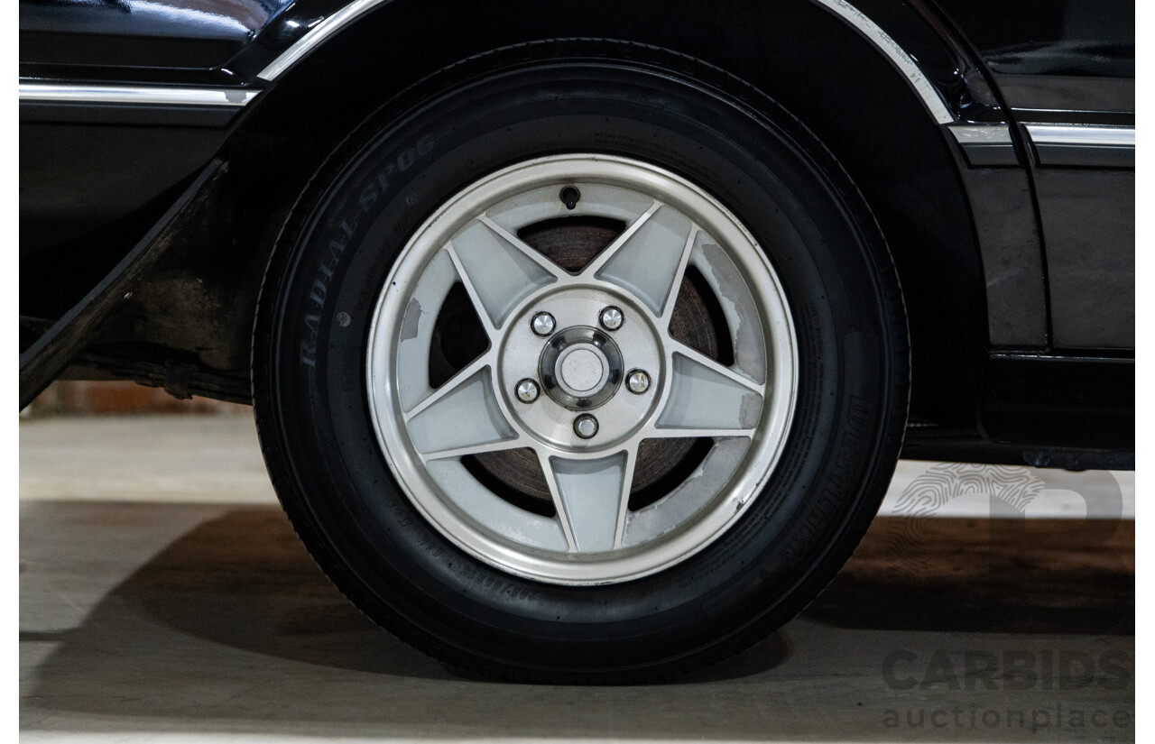 9/1981 Ford Fairmont Ghia ESP XD 4d Sedan Onyx Black V8 351ci 5.8L - Matching Numbers Survivor Car