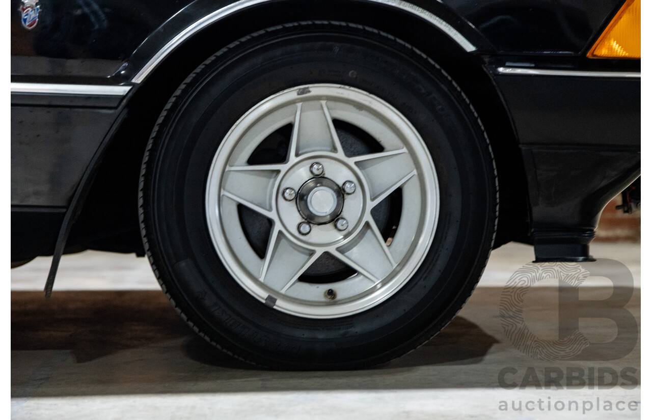 9/1981 Ford Fairmont Ghia ESP XD 4d Sedan Onyx Black V8 351ci 5.8L - Matching Numbers Survivor Car