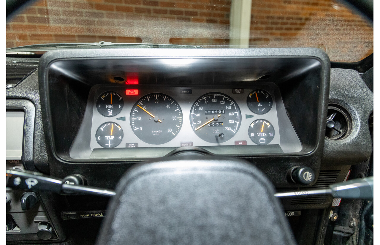 9/1981 Ford Fairmont Ghia ESP XD 4d Sedan Onyx Black V8 351ci 5.8L - Matching Numbers Survivor Car