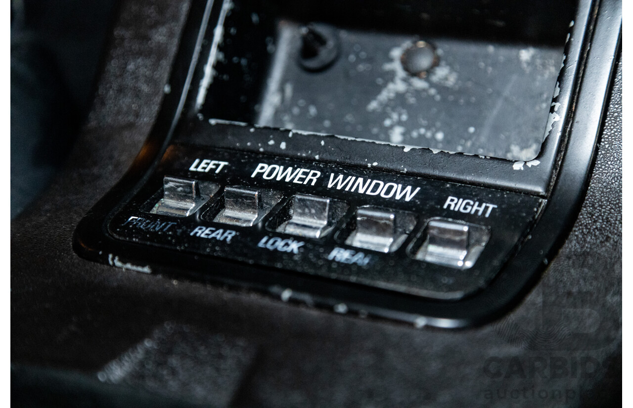 9/1981 Ford Fairmont Ghia ESP XD 4d Sedan Onyx Black V8 351ci 5.8L - Matching Numbers Survivor Car