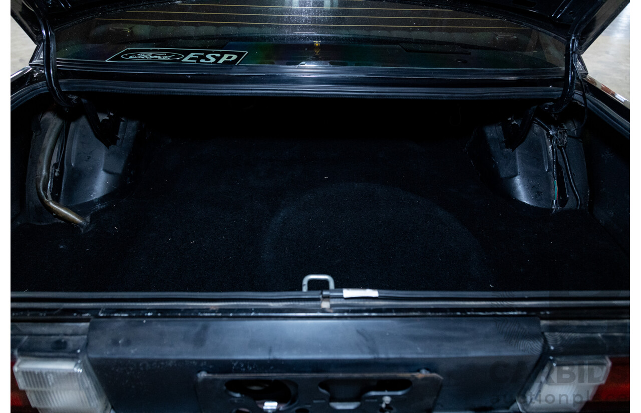 9/1981 Ford Fairmont Ghia ESP XD 4d Sedan Onyx Black V8 351ci 5.8L - Matching Numbers Survivor Car