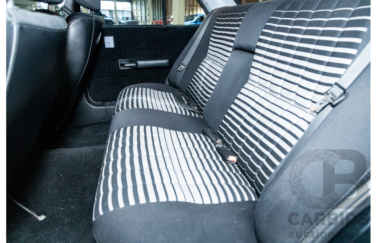 9/1981 Ford Fairmont Ghia ESP XD 4d Sedan Onyx Black V8 351ci 5.8L - Matching Numbers Survivor Car