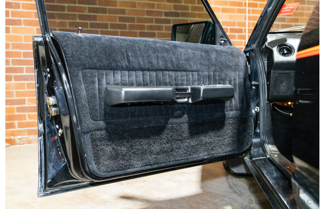 9/1981 Ford Fairmont Ghia ESP XD 4d Sedan Onyx Black V8 351ci 5.8L - Matching Numbers Survivor Car