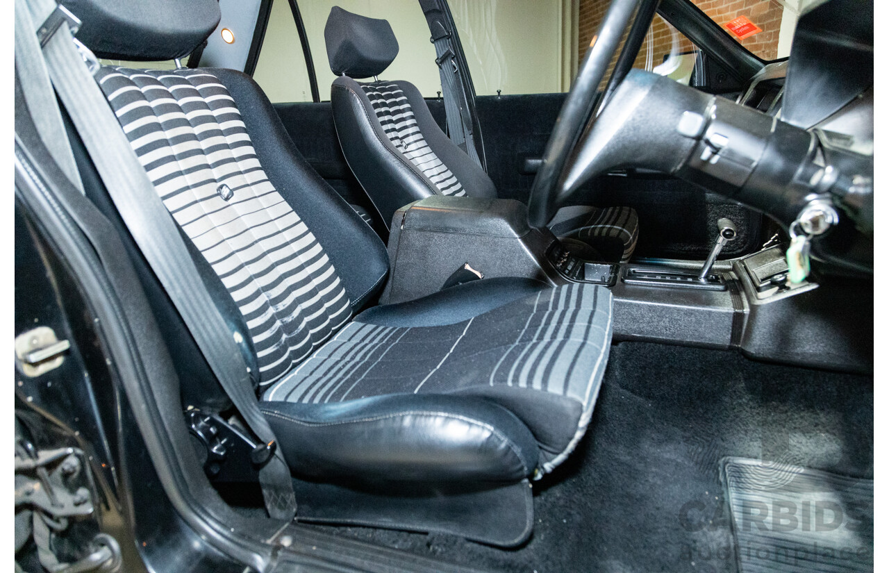 9/1981 Ford Fairmont Ghia ESP XD 4d Sedan Onyx Black V8 351ci 5.8L - Matching Numbers Survivor Car