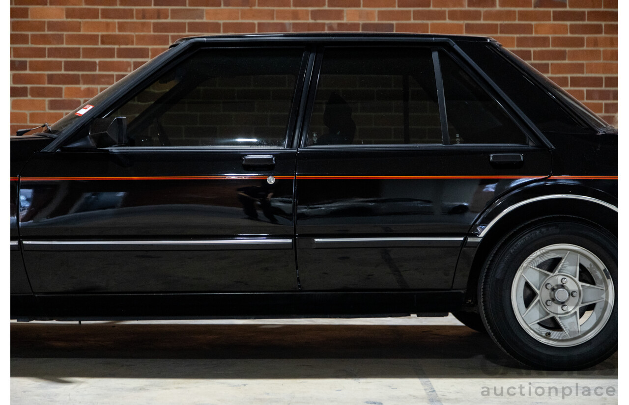 9/1981 Ford Fairmont Ghia ESP XD 4d Sedan Onyx Black V8 351ci 5.8L - Matching Numbers Survivor Car