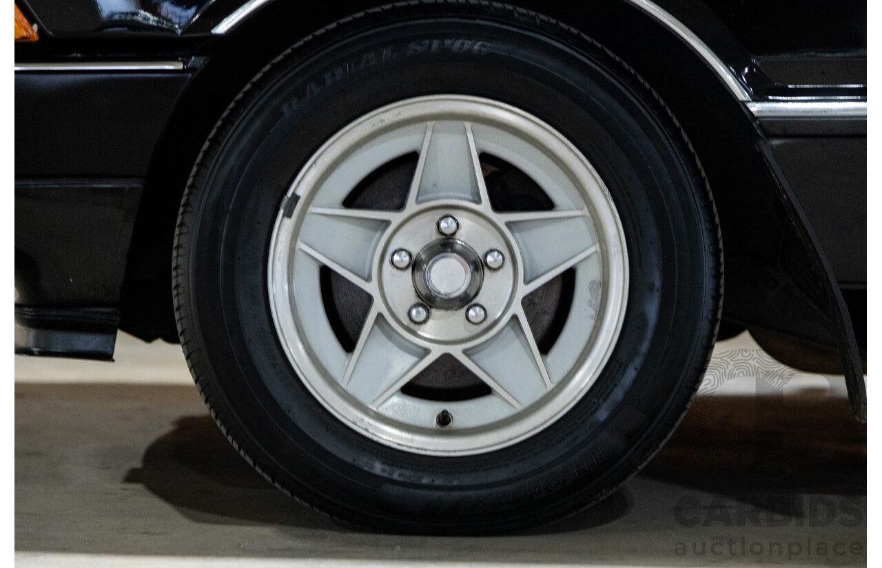 9/1981 Ford Fairmont Ghia ESP XD 4d Sedan Onyx Black V8 351ci 5.8L - Matching Numbers Survivor Car