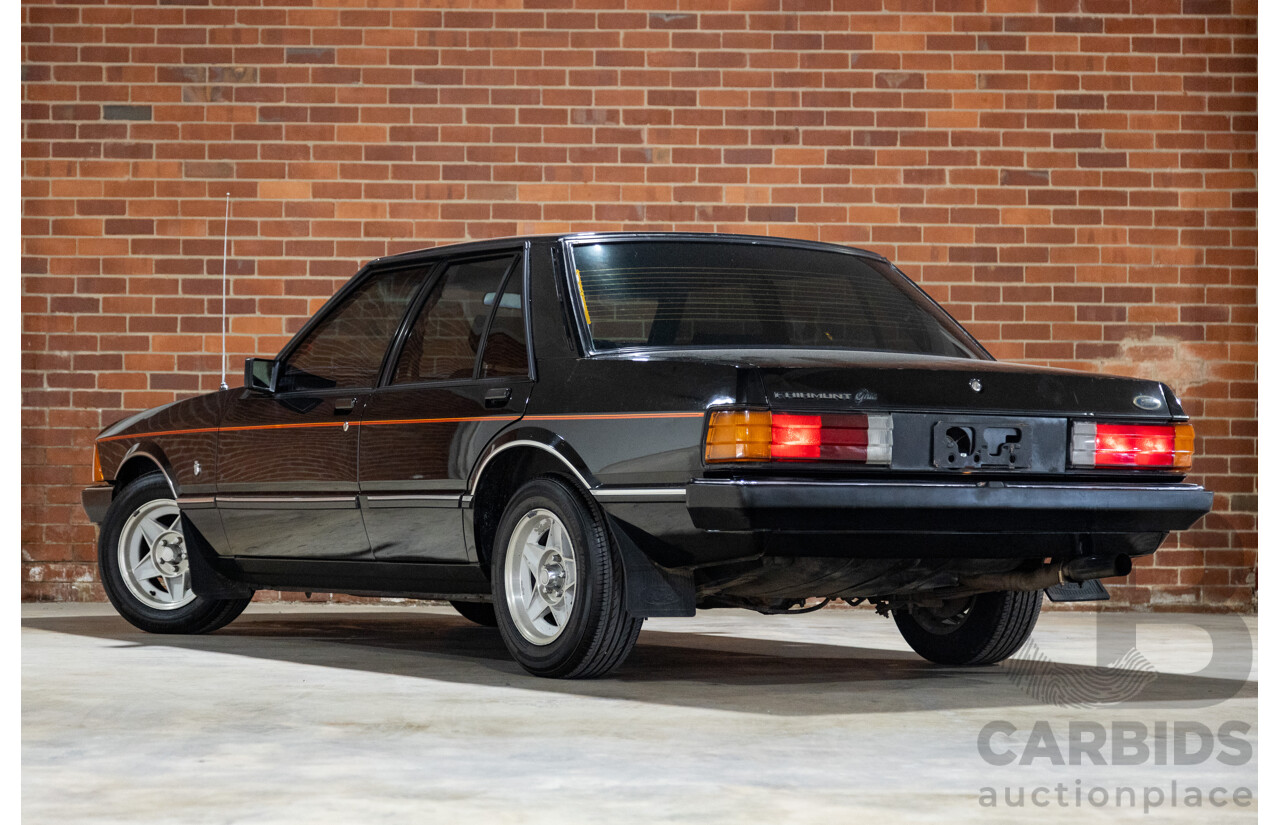 9/1981 Ford Fairmont Ghia ESP XD 4d Sedan Onyx Black V8 351ci 5.8L - Matching Numbers Survivor Car