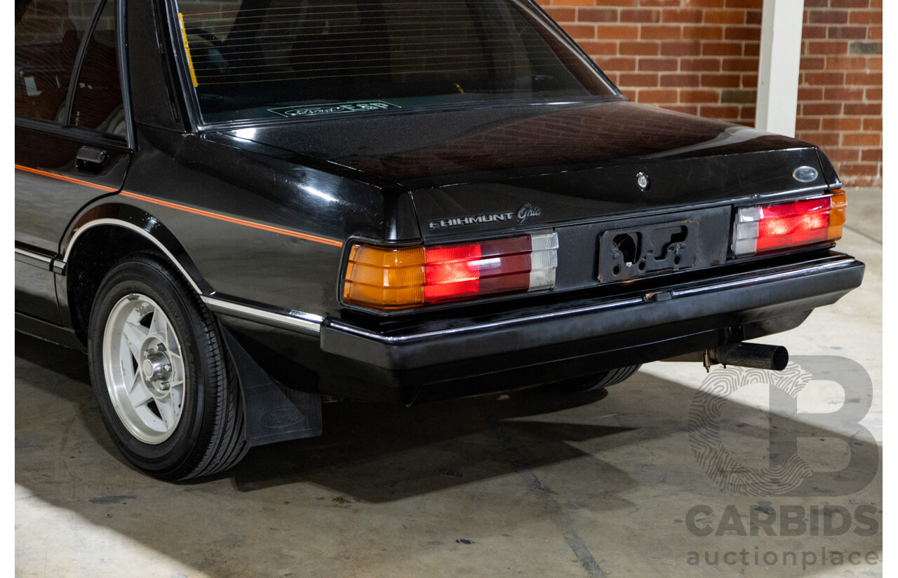 9/1981 Ford Fairmont Ghia ESP XD 4d Sedan Onyx Black V8 351ci 5.8L - Matching Numbers Survivor Car