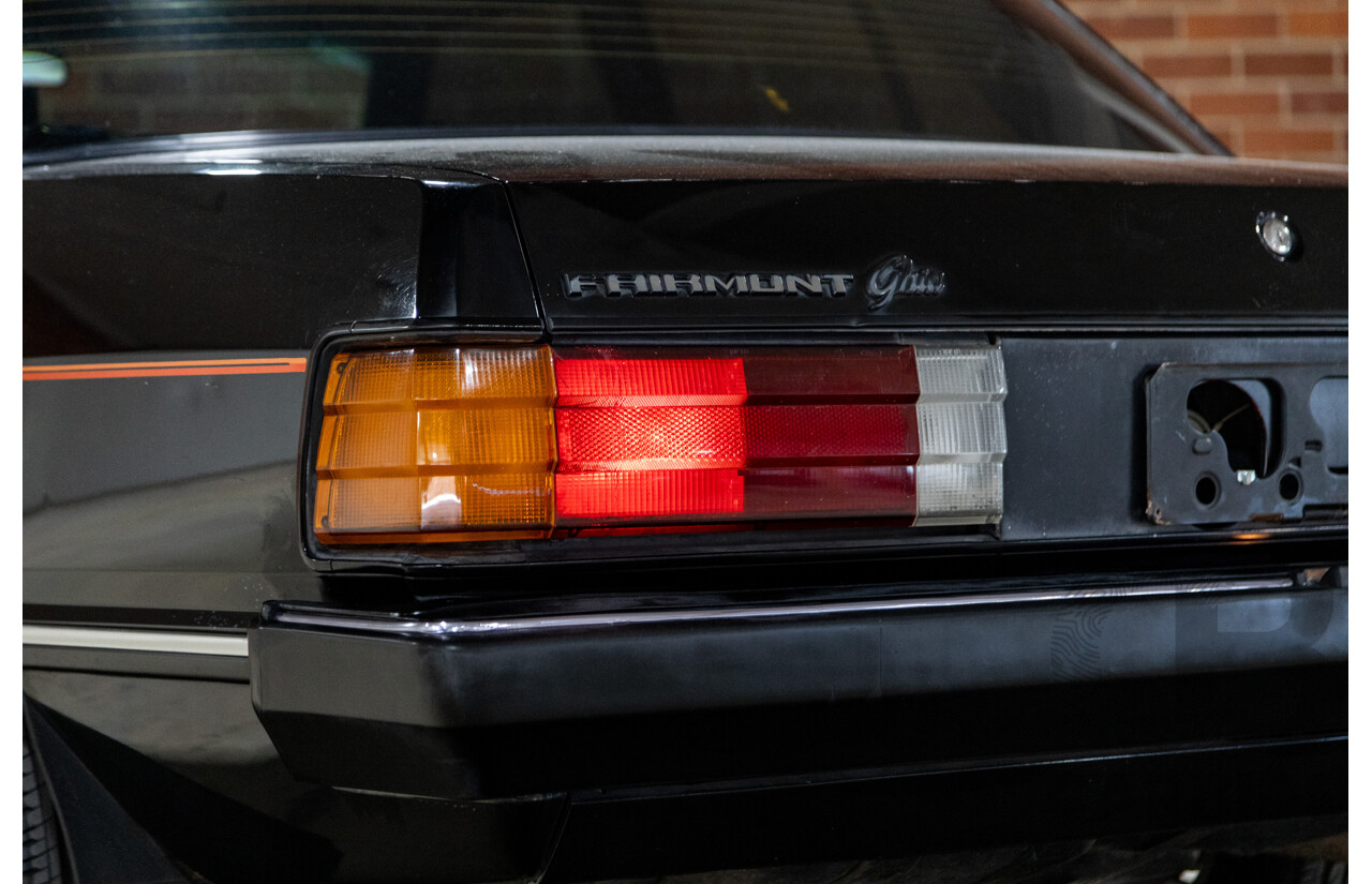 9/1981 Ford Fairmont Ghia ESP XD 4d Sedan Onyx Black V8 351ci 5.8L - Matching Numbers Survivor Car