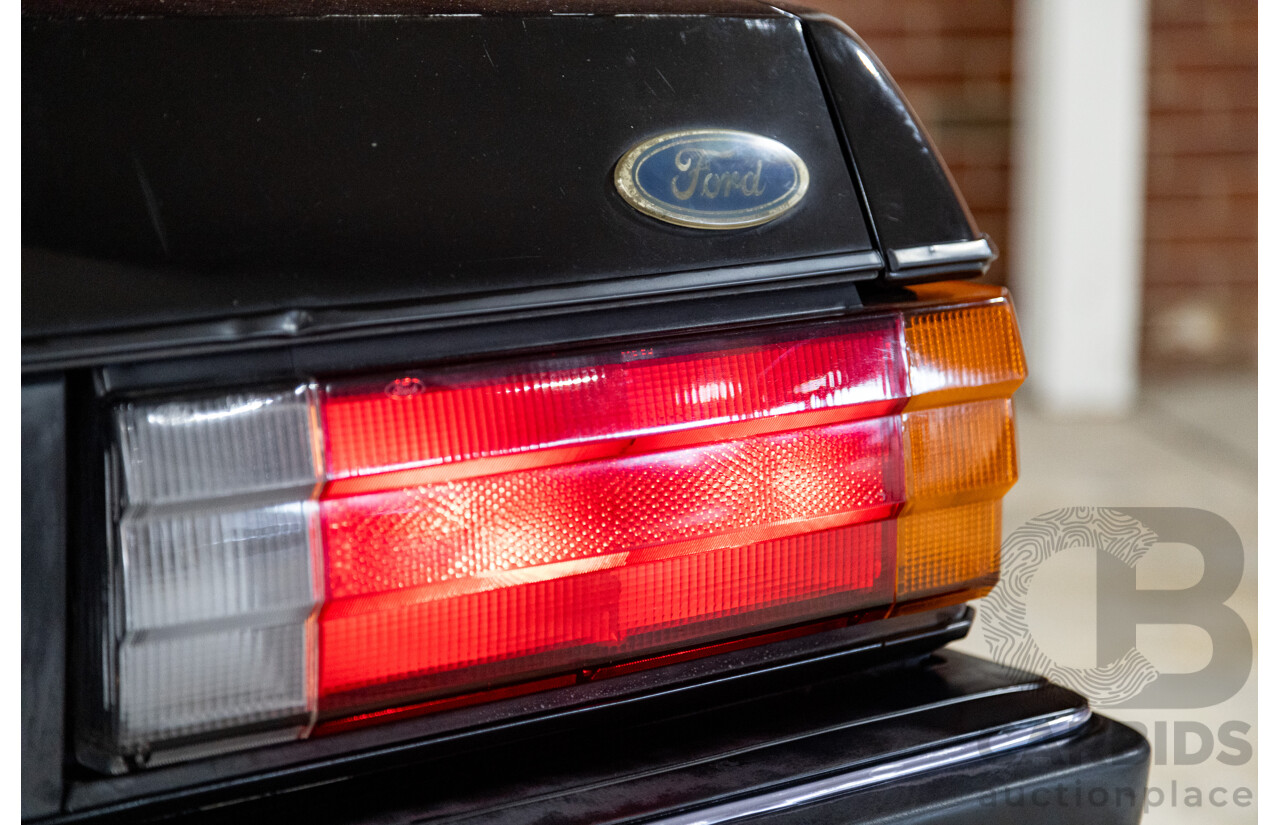 9/1981 Ford Fairmont Ghia ESP XD 4d Sedan Onyx Black V8 351ci 5.8L - Matching Numbers Survivor Car