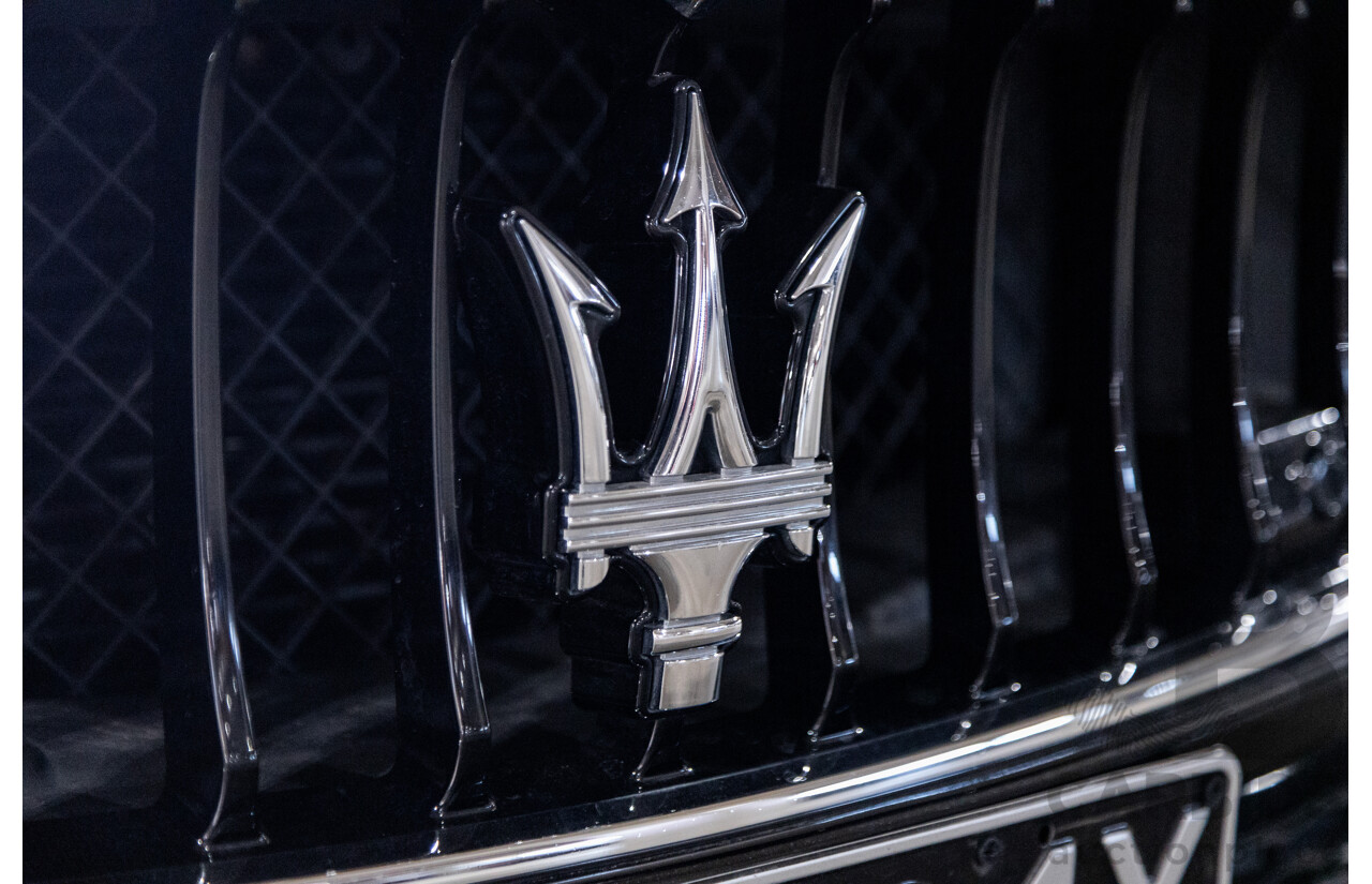 5/2015 Maserati Ghibli D M157 4d Sedan Metallic Black Turbo Diesel V6 3.0L